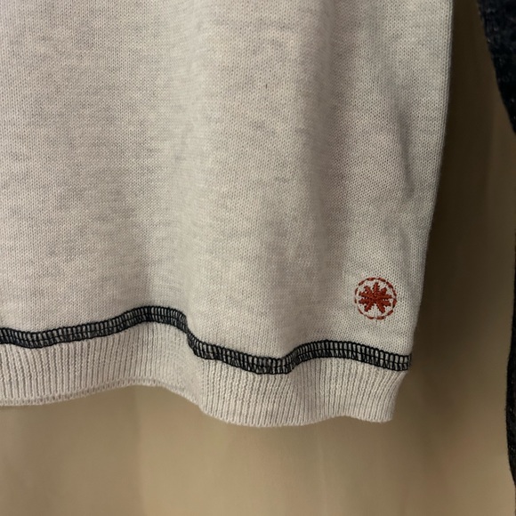 NEW AGAVE DENIM SURFER’S POINT HENLEY GRAY SWEATSHIRT M - Picture 7 of 8